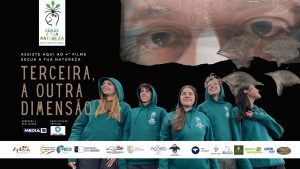 Cartaz do 4.º filme do projeto Segue a Tua Natureza — “Terceira, a Outra Dimensão” — com jovens protagonistas nos Açores